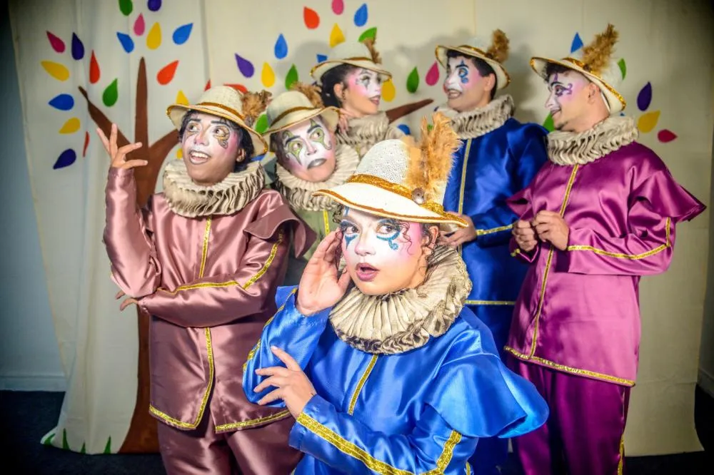  O grupo Du Caixote Cia de Arte leva oficina e apresenta&ccedil;&atilde;o de teatro para crian&ccedil;as e adolescentes de Alex&acirc;nia/ Cr&eacute;dito: Clodoaldo Marques
