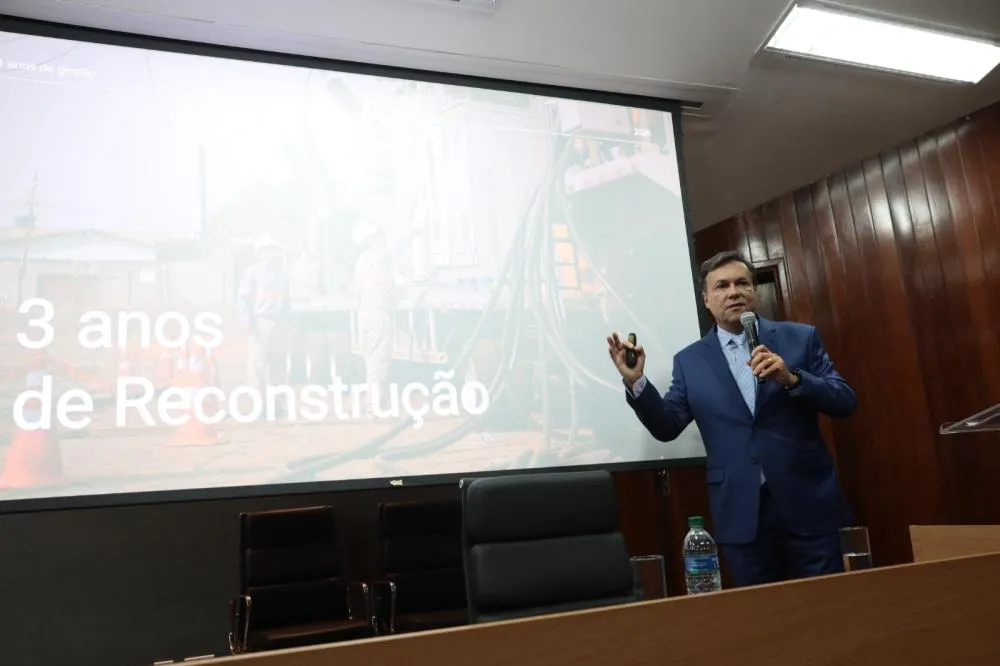 Sugestão de legenda: Presidente da Equatorial Goiás, Lener Jayme, apresentou dados que superaram metas acordadas com MP-GO