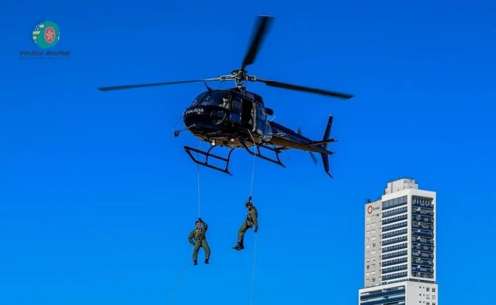 De helicópteros a viaturas: Graer vai receber visitantes com apresentações em Goiânia
