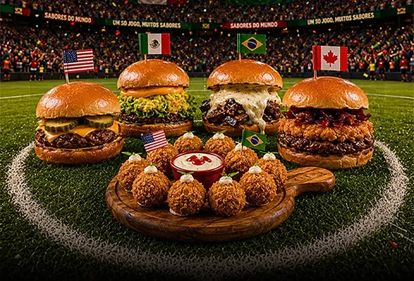 Detroit Steakhouse entra no clima da Copa 2026 com novos burgers temáticos